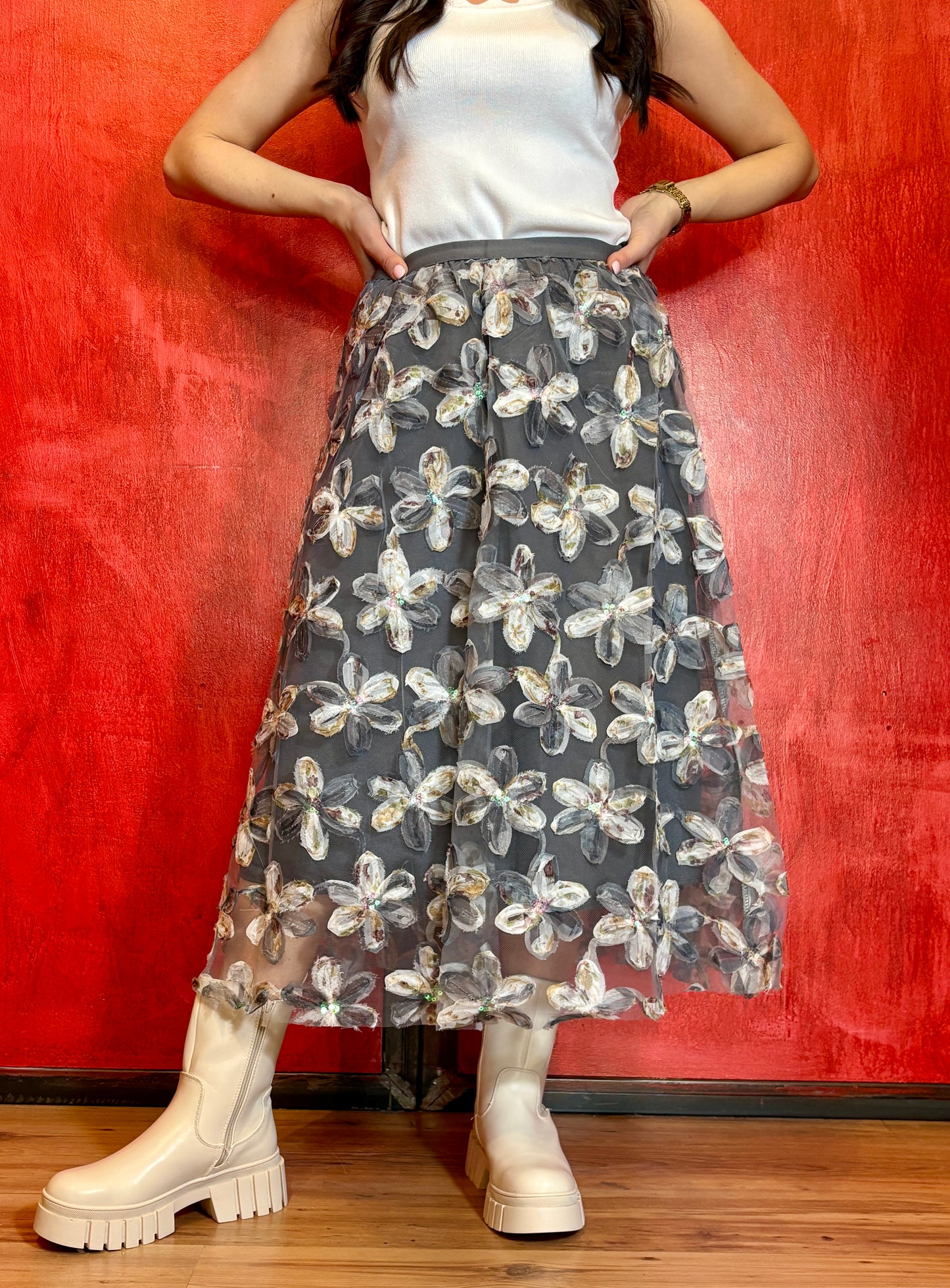 Ethereal Bloom Skirt